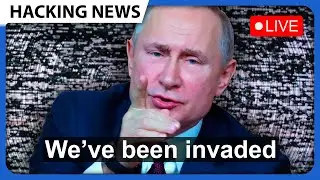 Russian TV Hacked by AI Putin... Panic Ensues