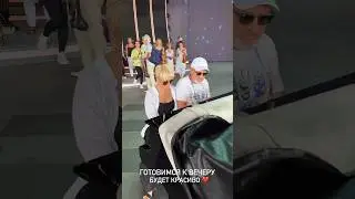 Анжелика Варум и Леонид Агутин готовятся к выступлению на фестивале «Новая волна»