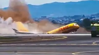 Plane Breaks In Half