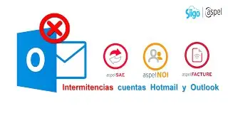 Cómo CONFIGURAR correo HOTMAIL y OUTLOOK en ASPEL FACTURE