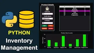 INVENTORY MANAGEMENT SYSTEM PYTHON CUSTOMTKINTER GUI PROJECT WITH SQLITE DATABASE