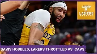 The Lakers Look Horrible vs. Cavaliers, Lose 134-110. Davis hobbled, Bronny scores 1st NBA Points...