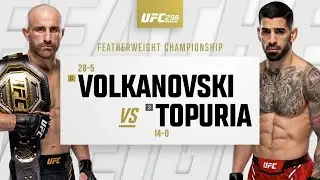 volkanovski vs topuria full fight (ufc 298)