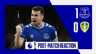 EVERTON 1-0 LEEDS UNITED | Seamus Coleman's reaction