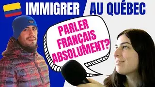 Un Colombien arrive au Québec SANS FRANÇAIS! 😱 avec @CPilli