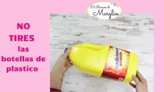 Como reciclar botellas de plastico