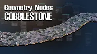 How to Make Procedural Cobblestone In Blender! | Geo Nodes Tutorial
