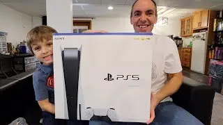 WE GOT A PLAYSTATION 5!