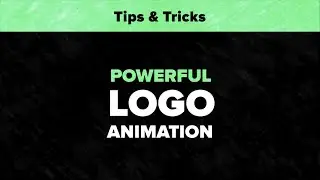 After Effects Tips & Tricks - Powerful Logo Animation