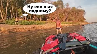 ПЕШКОМ ВДОЛЬ БЕРЕГА ПО ВОЛГЕ. Последние дни сплава на вёслах в Астрахань