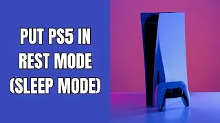 How to put your PS5 in rest mode with your controller