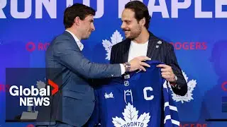 “Truly an honour”: Auston Matthews named 26th captain of the Toronto Maple Leafs