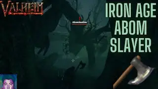 Valheim - Abomination CANT DO ANYTHING VS Battleaxe