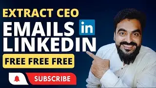 Extract CEO Emails From Linkedin | CEO Email Extractor Chrome Extension | Free CEO Email Finder Tool