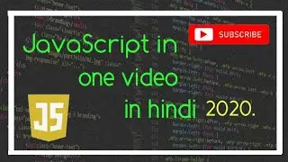 Learn JavaScript in one video in hindi.