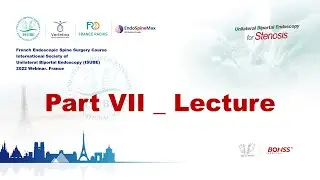 Part VII_French Endoscopic Spine Surgery Course ISUBE 2022 Webinar - France Station.