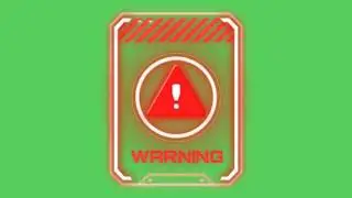 Warning / Errors Green Screen Effects