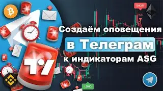 Как настроить оповещения к индикаторам из TradingView в Telegram?