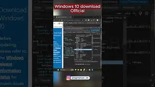 Windows  10 download official  