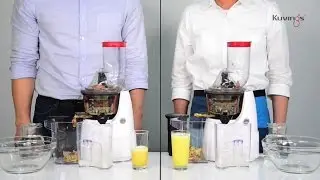 Kuvings B6000 Juicing Tips- Compare Kuvings Whole Slow Juicers by Using Wrong Way VS Right