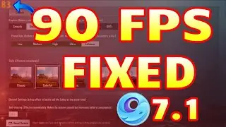 Gameloop 7.1 90fps  | Fix after PUBG Mobile New Update! | With 7.1 Gameloop Link