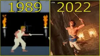 Evolution of Prince of Persia Games 1989-2022