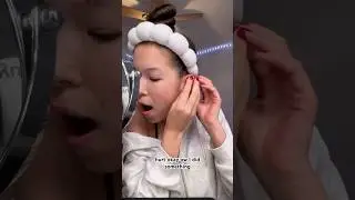PIERCING MY EAR AT 2AM!!!😱