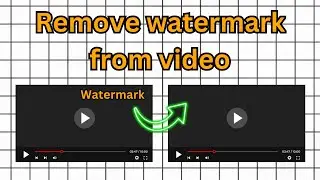 How To Remove Watermark From Video Without Blur, for Free (2024)