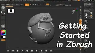 Getting Started in Zbrush, First Time Opening Zbrush!