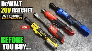 DeWalt's New 20V Ratchet is NOTHING Like Their 12V? vs M12, Kobalt & Craftsman