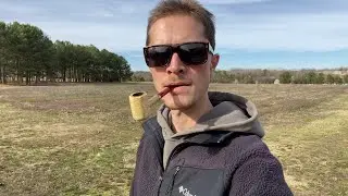 Smoking Pipe in a Public Park at 3pm on a Thursday Afternoon