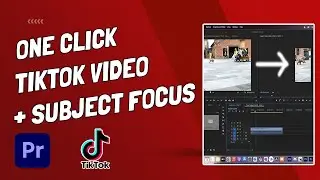 How to Change Wide Video to Vertical Video For TikTok And Keep Subject in Focus - Premiere Pro