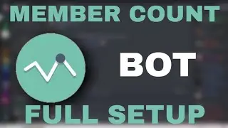 How To Setup Member Count Bot | Member Count Bot Setup (HINDI)