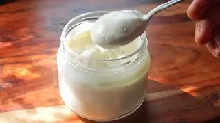 sour cream recipe | how to make sour cream at home | homemade sour cream with just 2 ingredients