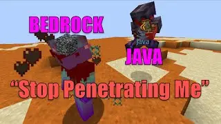 Bedrock Main Tries Java PVP