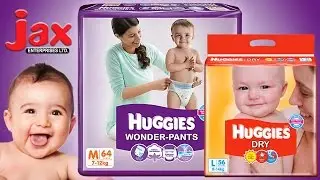 JAX Huggies™ Disposable Diapers || Dry™, Pants™ & Wonder-Pants™