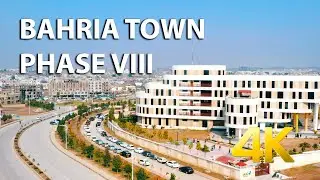 BAHRIA TOWN ISLAMABAD PHASE VIII 2022 - 4K Ultra HD - Karachi Street View