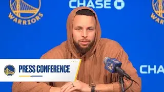 Stephen Curry Recaps Loss Against Sacramento Kings | Jan. 25, 2024