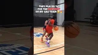 INTENSE 1v1 For The LAST SPOT on my AAU Team 🔥🤣