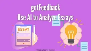 Use AI to Analyze Essays