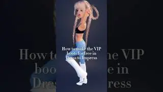 HOW TO MAKE FREE VIP ITEM IN #dresstoimpress #dti #dresstoimpressroblox #roblox #robloxshorts