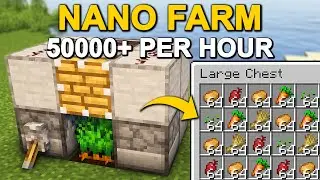 The BEST Nano Crop Farm in Minecraft 1.21 (Tutorial)