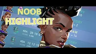 Noob Level Valorant Highlight# 1