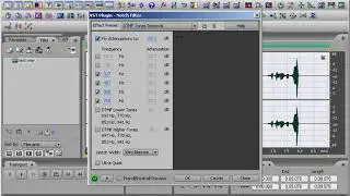 43. Назначение и работа эффекта Notch Ffilter в Adobe Audition | Auditionrich.com
