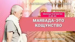 06/01/2023, Шримад-Бхагаватам 3.29.34, Майявада — это кощунство - Чайтанья Чандра Чаран Прабху