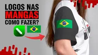 Como colocar Logo nas Mangas da Camiseta no CorelDRAW [Tutorial Completo]