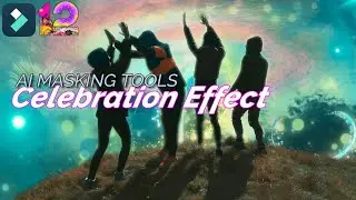 FILMORA 12 - CELEBRATION EFFECT - AI MASKING EFFECT