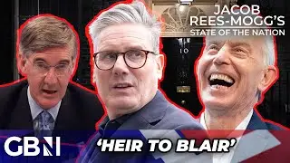 Mogg SLAMS heir to Blair Starmer over £50 BILLION tax RISES as Blair accused of PUPPETEERING