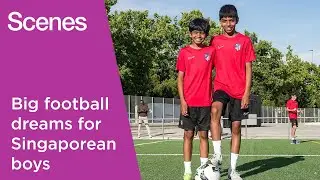 Watch: The young Singaporeans giving Spanish football their best shot | Scenes