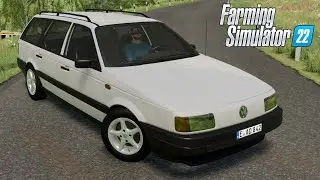 FS22 - Volkswagen Passat B3 - Farming Simulator 2022 - Car Mod DOWNLOAD 